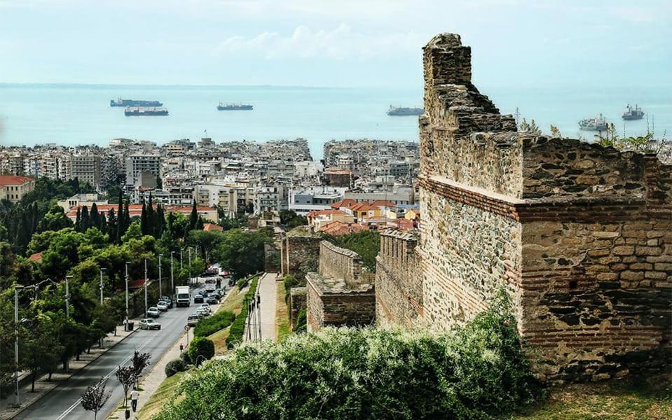 Ferienwohnung Retro Boutique Apt W Balcony In Historical Area Thessaloniki Exterior foto